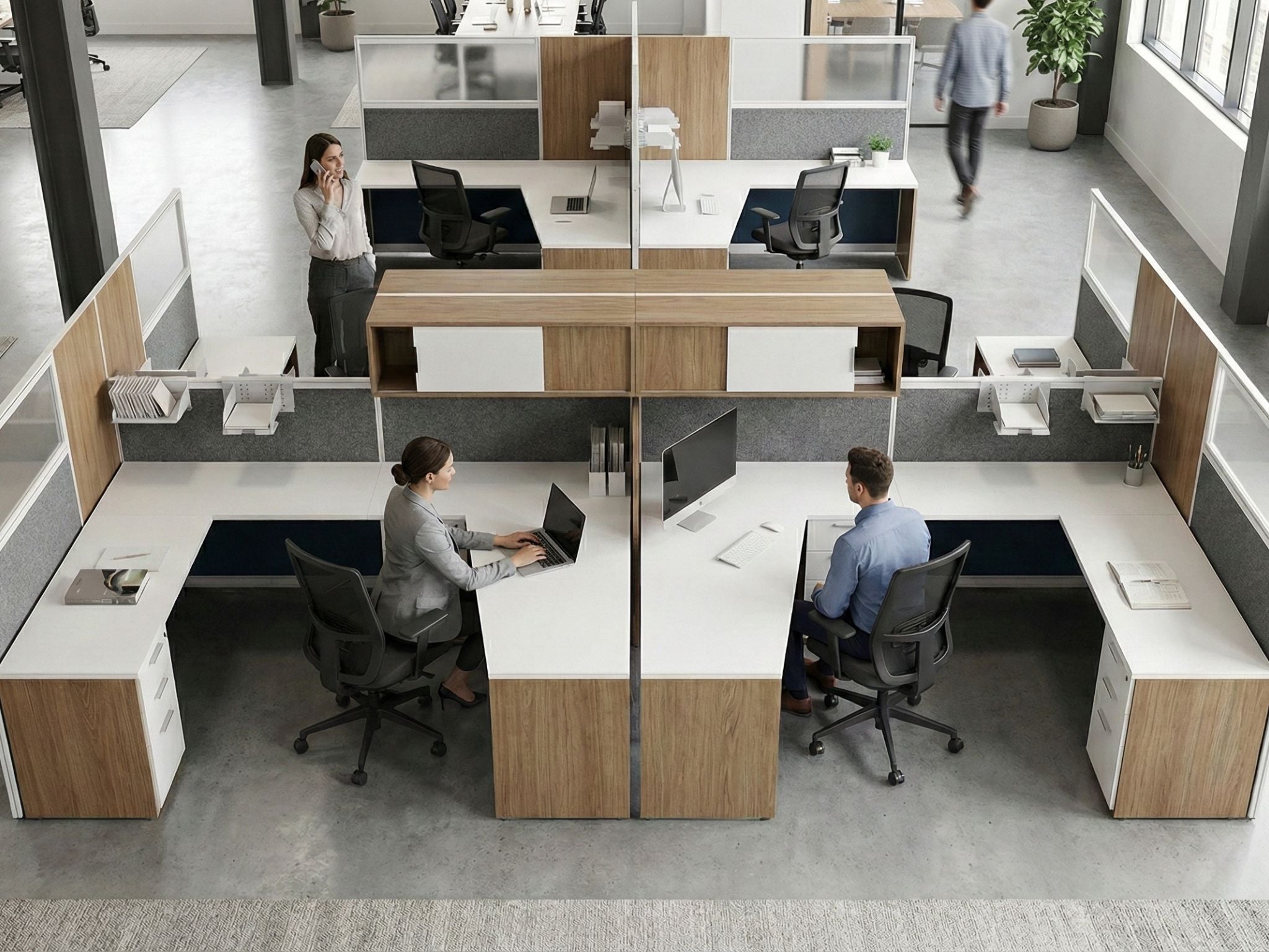 Commercial Workspace & Office Furniture Inspiration Gallery - Open Plan ...