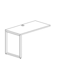 3QOR - Treo, Desk Shell Return "O" leg (non-handed)