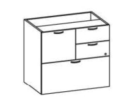 3SMU - Treo, Under Desk Multifile