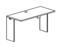 3TPQ_Z - Treo, Rect. Top & Wall Access Mod, 2 recessed legs